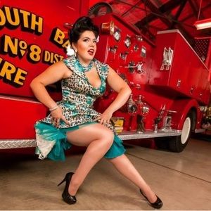 Tatyana Betty Page  Pinup Dress XL